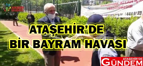 ATAŞEHİR’DE BİR  BAYRAM HAVASI ATAŞEHİR BELEDİYESİ BAYRAM HAVASI